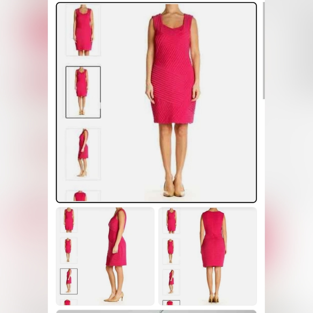 Calvin Klein Fuchsia Mini Dress